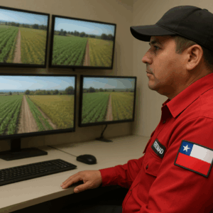 Guardias de seguridad, monitoreo y Aero vigilancia